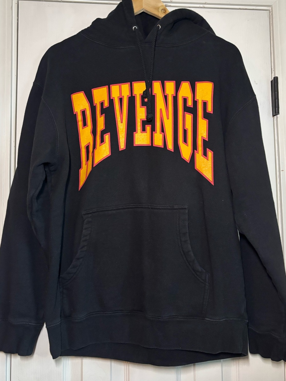 Drake Revenge Summer Sixteen 2016 Tour Hoodie Black Graphic Pullover Medium